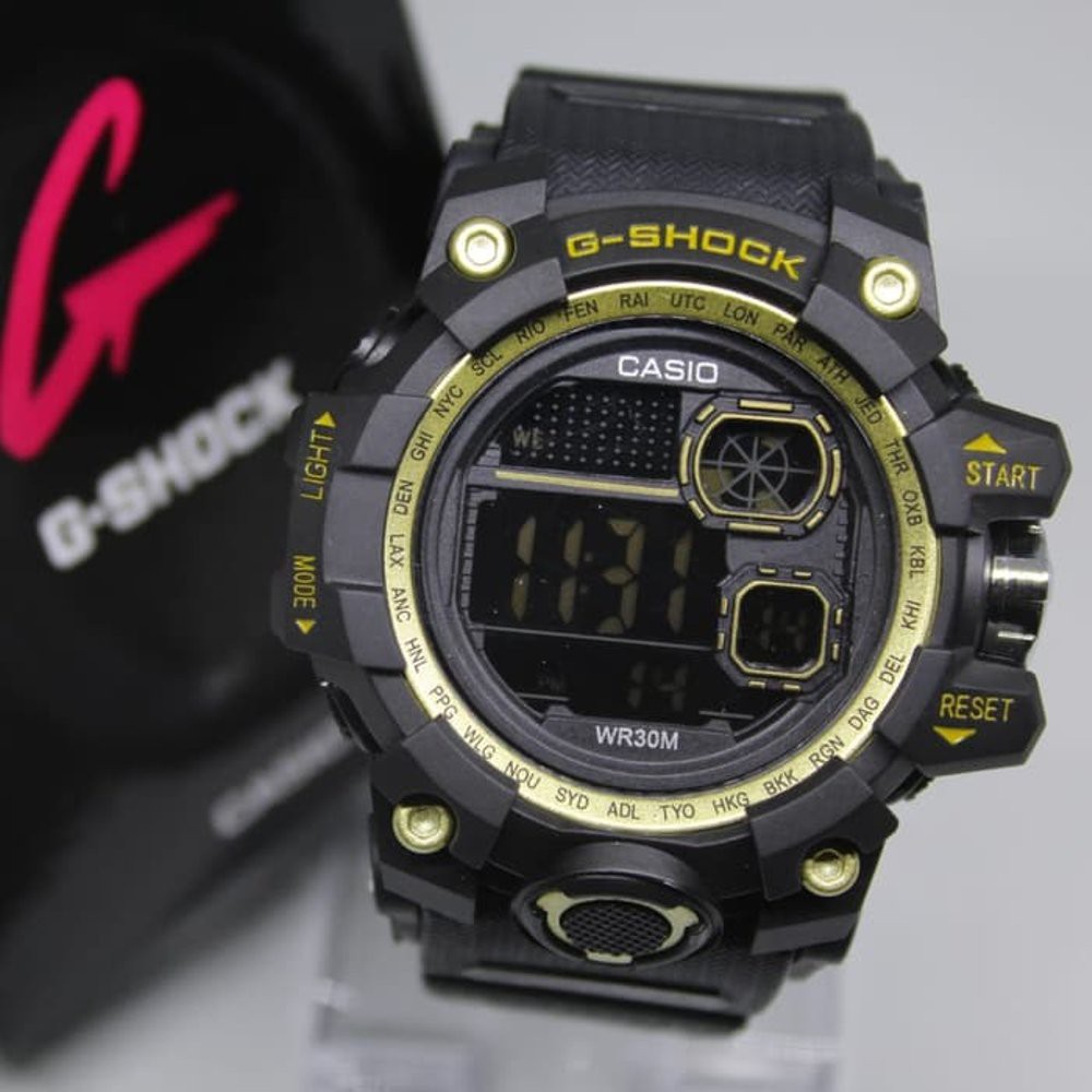 JAM TANGAN G SHOCK GWG 1000 DIGITAL BLACK LIST YELLOW