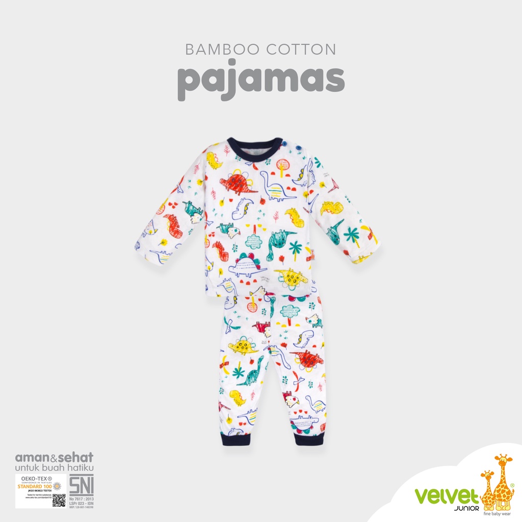 Velvet Junior Pyjamas Bamboo Cotton Boy Series M-XL