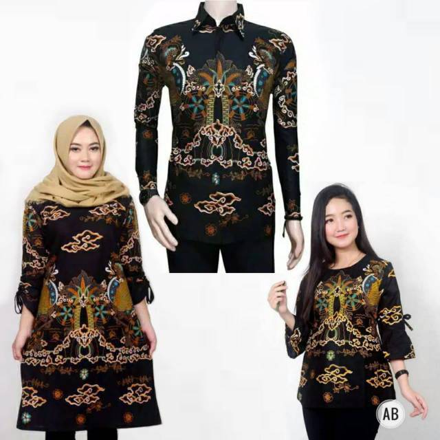 Maura Couple - Sania Ruffle Batik Couple ori Ndoro jowi DNT Garansi Termurah Shopee - SHOPASHOP SOLO