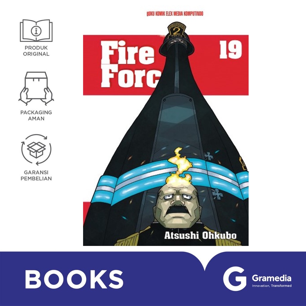 Gramedia Bali - Fire Force 19