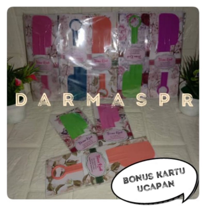 50 pcs Souvenir Polesan/Solet kemasan pelastik dan alas kertas MURAH CANTIK