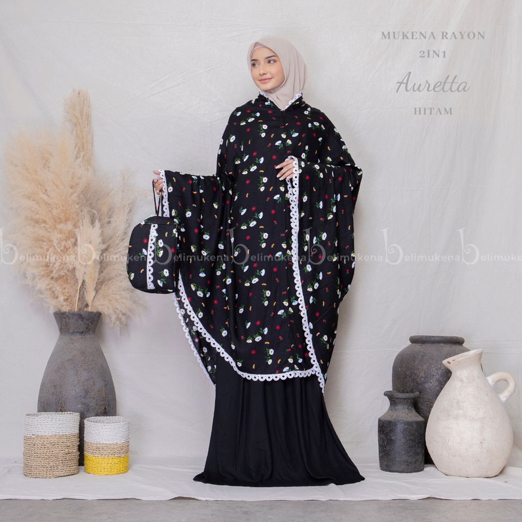 Mukena Dewasa Traveling 2in1 Auretta