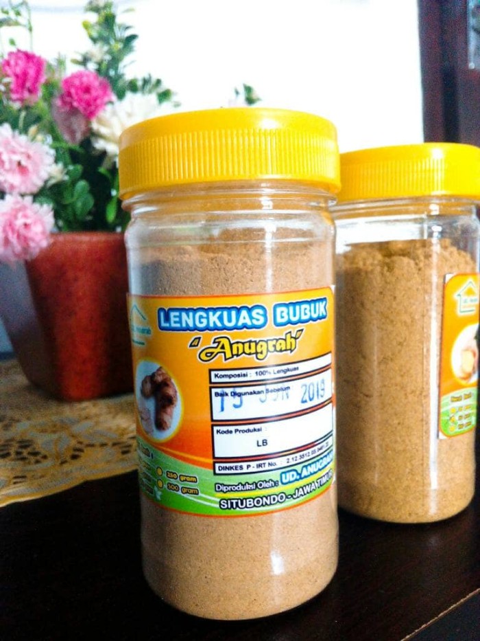 

Bubuk Lengkuas / Laos Kemasan Botol Cantik 250gram