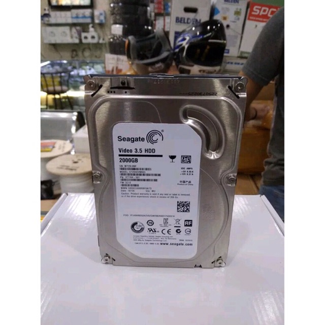 Hardisk HDD 2TB 2000GB Seagate Video Garansi 1 tahun HARD DISK PC INTERNAL KOMPUTER CCTV