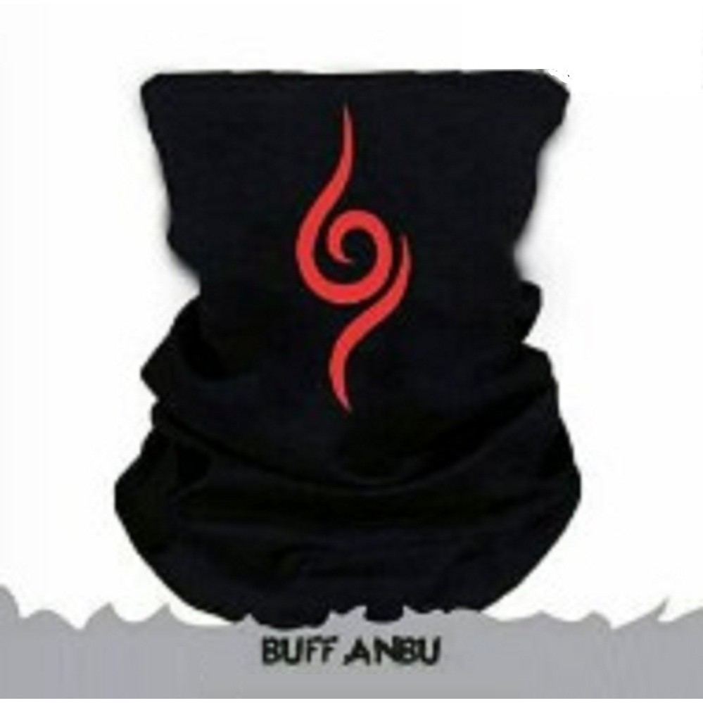 Buff Bandana Anime Anbu Kakashi Naruto Gratis Stiker Anime Shopee Indonesia