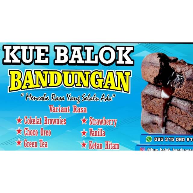 

KUE BALOK BANDUNG