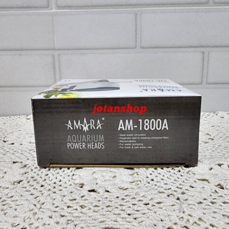 AMARA AM 1800A AM 1800 A AM1800A mesin Pompa Air celup Power Head filter Aquarium Aquascape