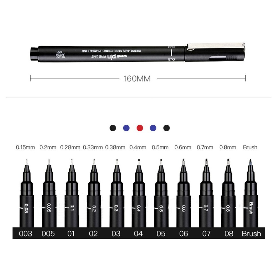 Uni Pin Fine Line Drawing Pen