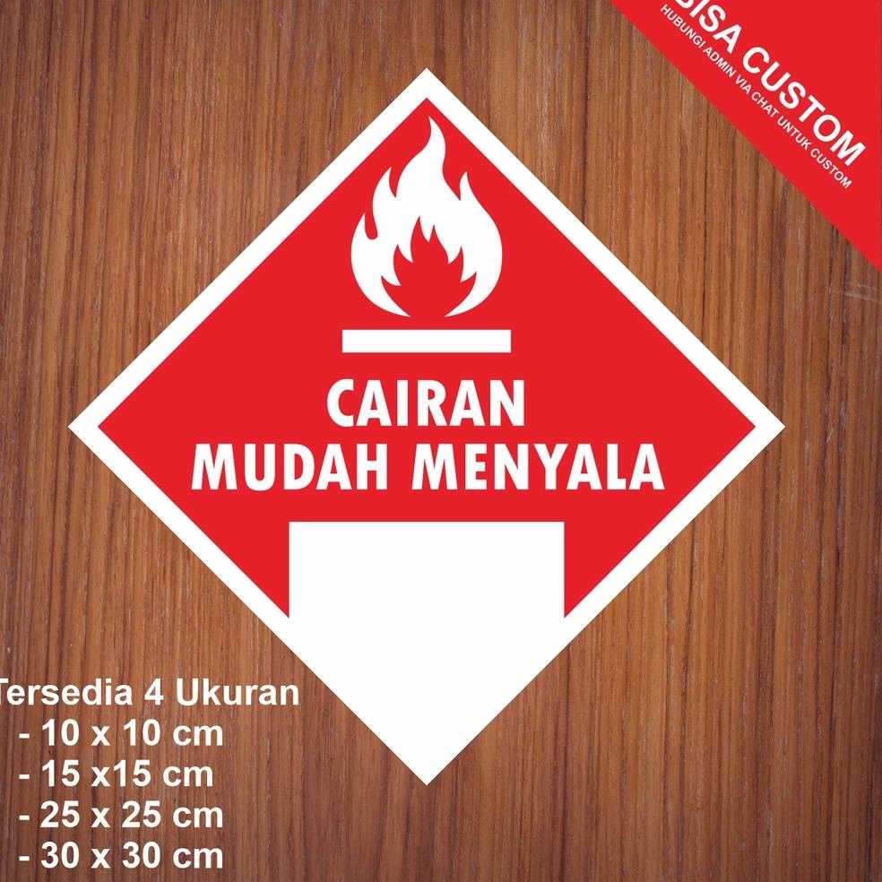 

TERBAIK Sticker Label Tanda Simbol Limbah B3 Stiker Bahan Berbahaya dan Beracun STIKER HAZMAT ✯ 852