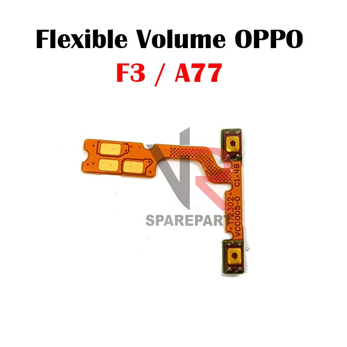 FLEXIBLE VOLUME OPPO F3 VERSI 1