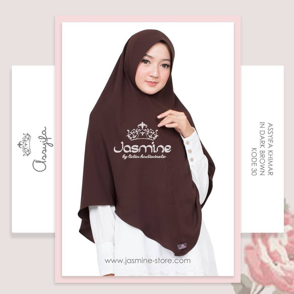 TOP BEST SELLER Jasmine Khimar Assyifa 30 - hijab kerudung khimar jilbab syari