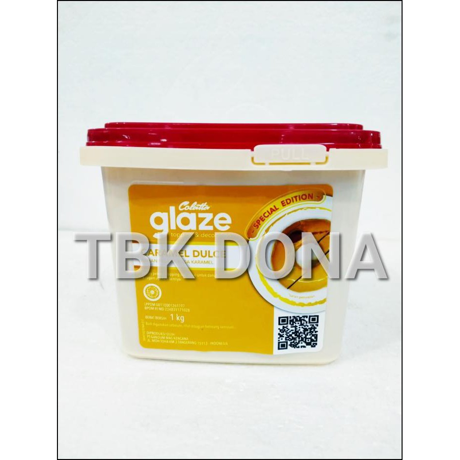 

COLATTA GLAZE TOPING RASA CARAMEL DULCE 1 KG