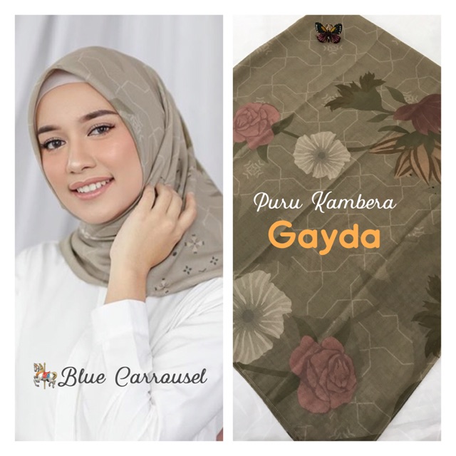 Puru Kambera Voal Scarf Gayda SALE