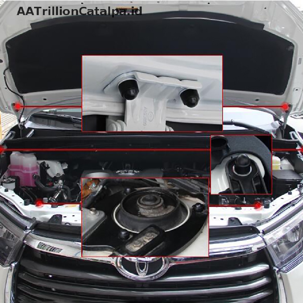 (AATrillionCatalpa) Cover Pelindung Baut M8 M10 Untuk Pintu Mobil