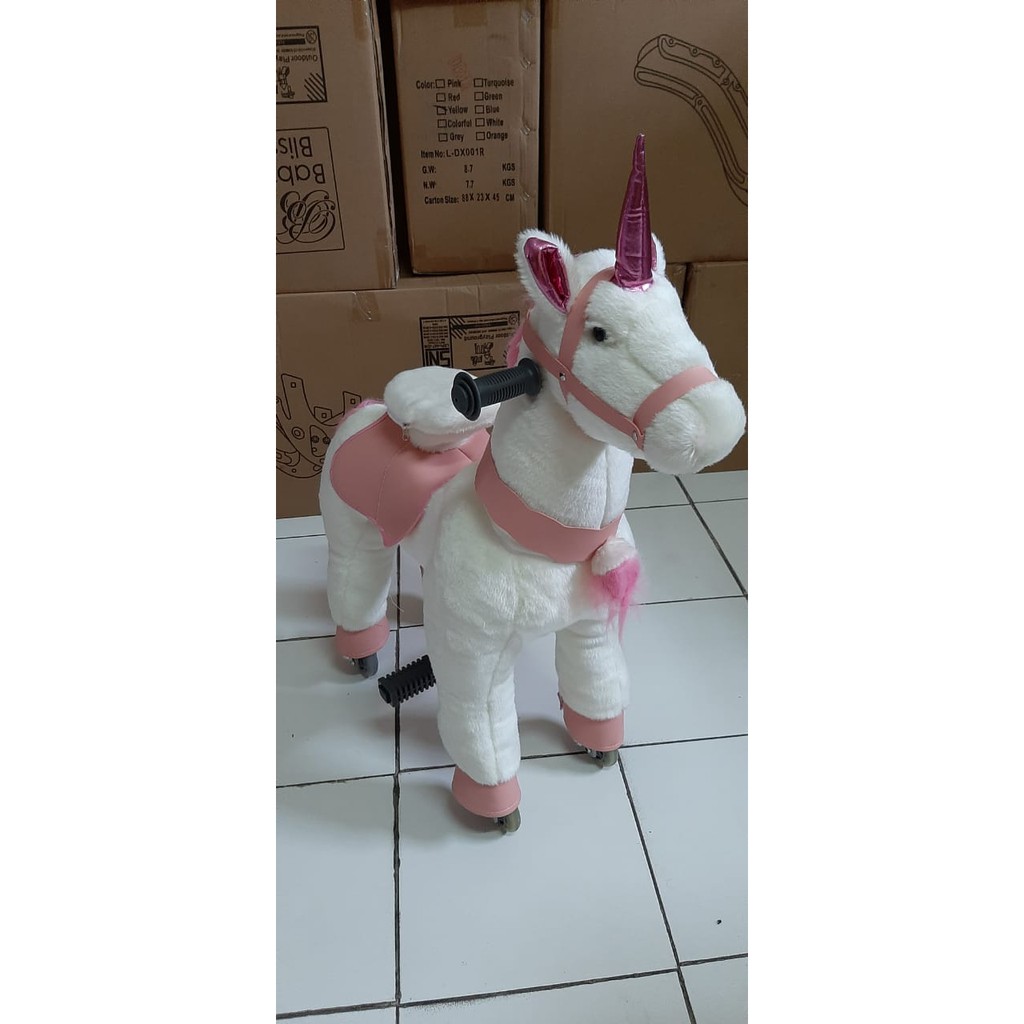 Mainan Anak Kuda Genjot Rocking Horse Gowes Size S Terlaris