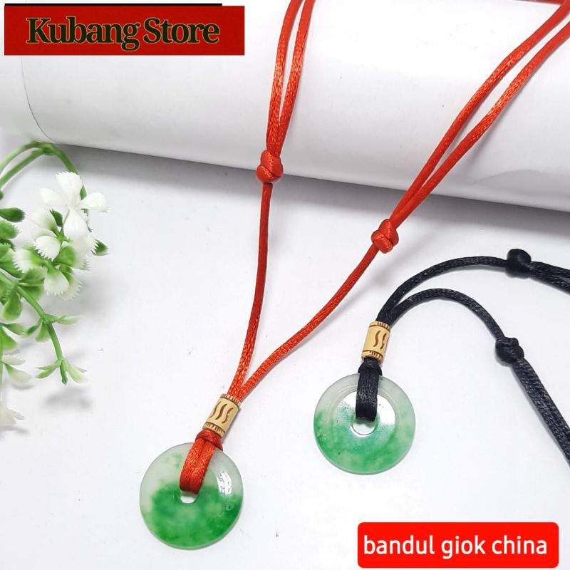 Kalung. Kalung Tali Liontin Giok China Kalung Tali Giok Kalung Tali Pria Wanita Kalung Tali Murah