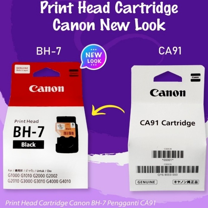 CARTRIDGE CANON BH7 BH-7 HEAD PRINTER CANON G1010 G1020 G2010 G2020