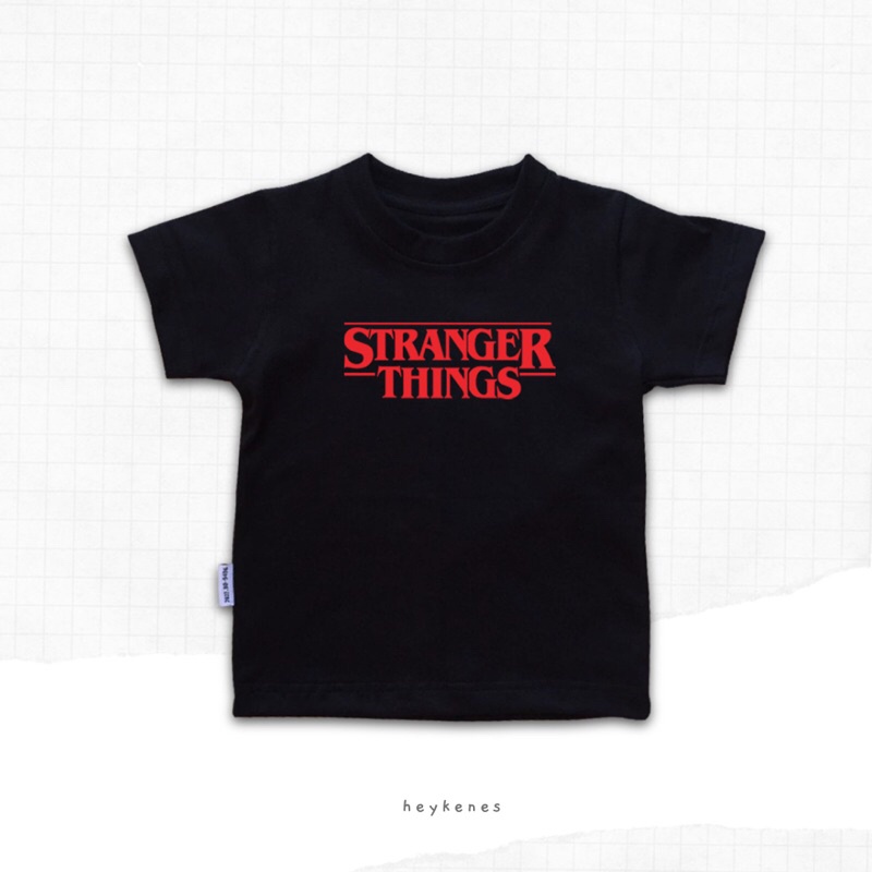 Heykenes Kaos Anak Stranger Things Cotton 30s