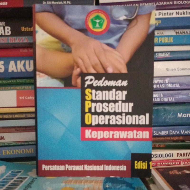 Jual Original Buku Standar Prosedur Operasional Keperawatan Edisi 1 ...