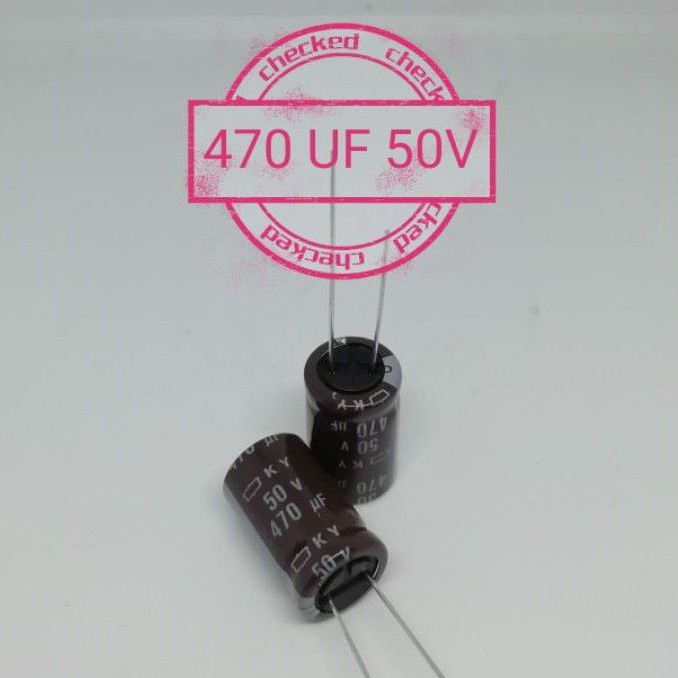 ELKO / ELCO 470UF 50V / 470UF50V CEMICON JAPAN