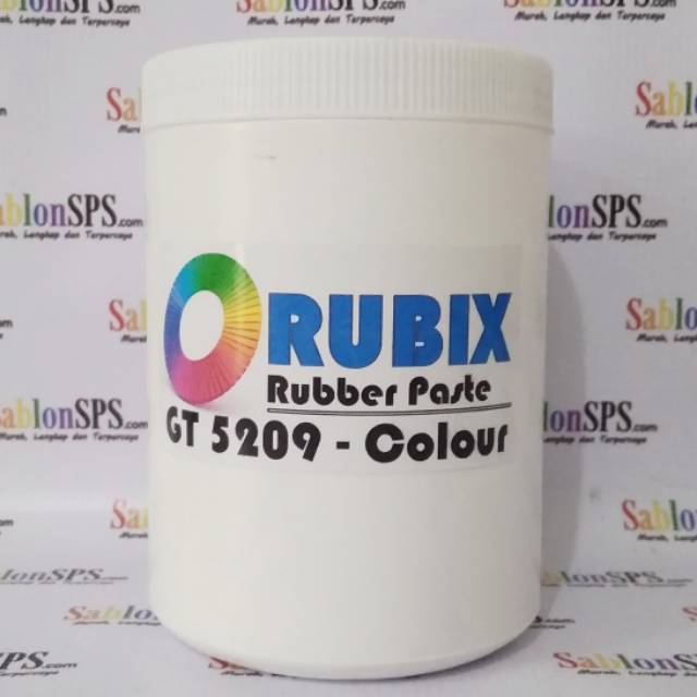 Tinta Sablon Rubber Glossy Rubix GT 5209 Colour