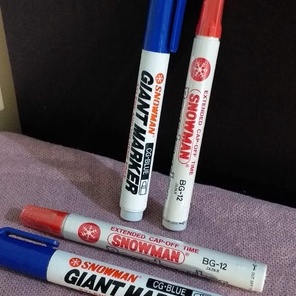 

Snowman Giant Marker CG-Blue