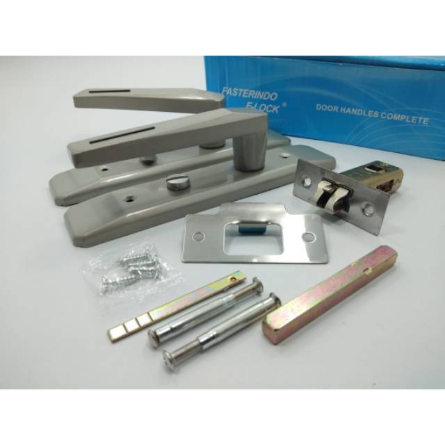 KUNCI PINTU KAMAR MANDI 105-07 YH/KUNCI PINTU TOILET WC/GAGANG PINTU SET/BATHROOM DOOR LOCK