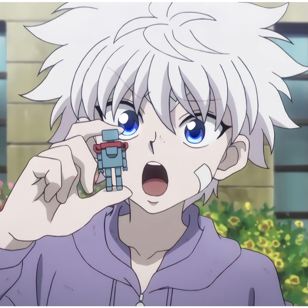 Photocard Foto Anime Jepang Killua Zoldyck Photo Idola