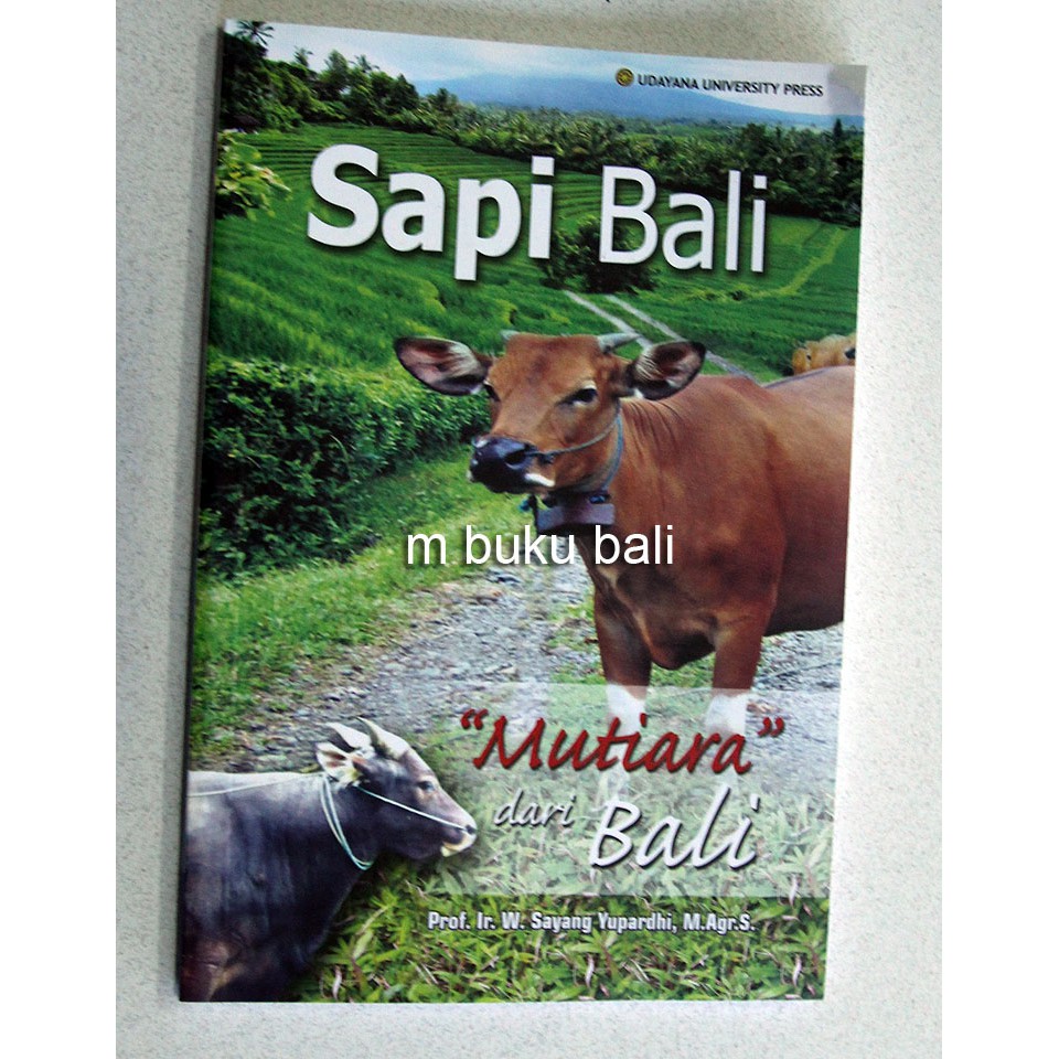 Buku Sapi Bali Mutiara dari Bali