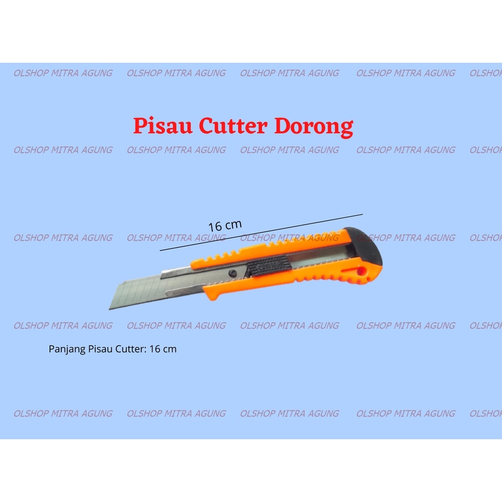 OLS Pisau Cutter Besar Dorong IGM Pisau Cutter IGM Pisau Cutter Besar MA