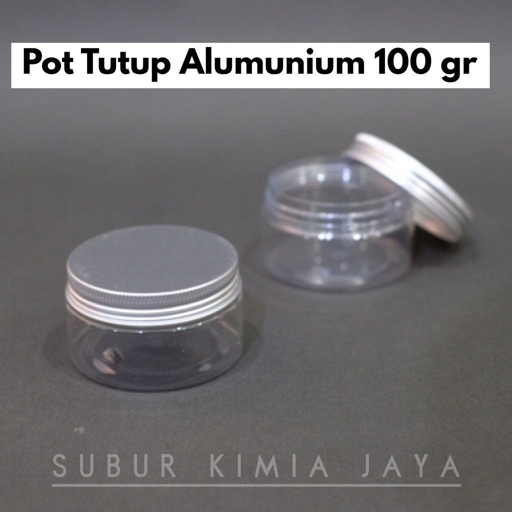 

Pot Selai Tutup Alumunium / Jar Alumunium Lulur 100 gr