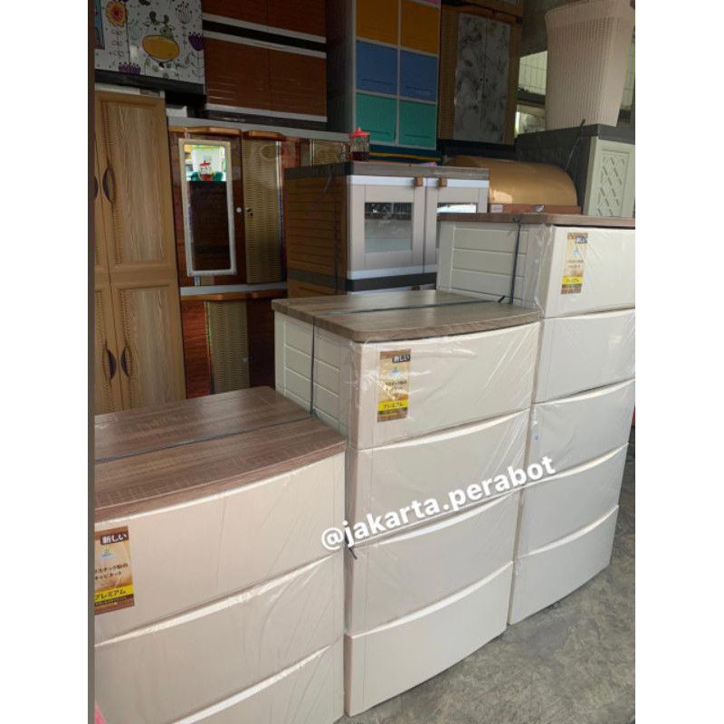 Olymplast Drawer Cabinet Laci Penyimpanan ODC Susun 3-4-5