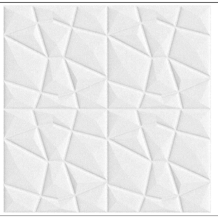 Wallpaper Walpaper Walpeper Dinding 3D Kamar Tidur Foam Murah 70 x 77 cm r Stiker Bata Putih 3MM-ZT0233 5 MM