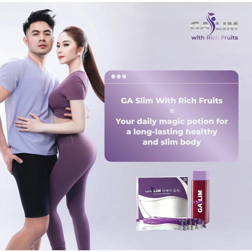 GA Slim With Rich Fruit | Suplemen Penurun Berat Badan | Menurunkan Gula Darah