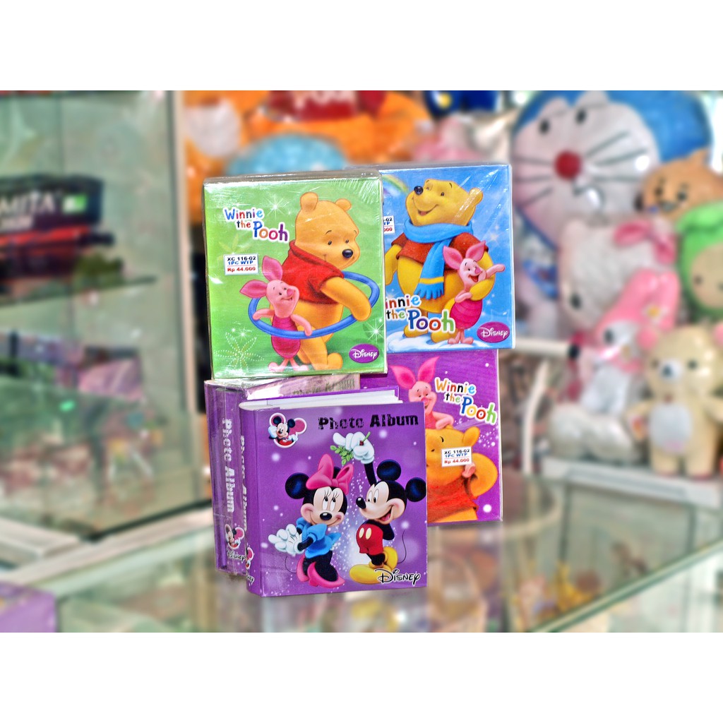 Album Foto Selip 4r Isi 40 Satu Sisi Mickey Minnie Winnie The Pooh Shopee Indonesia