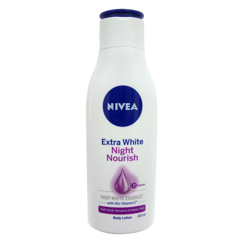 Jual Nivea Extra White Night Nourish Body Lotion 200ml Shopee Indonesia