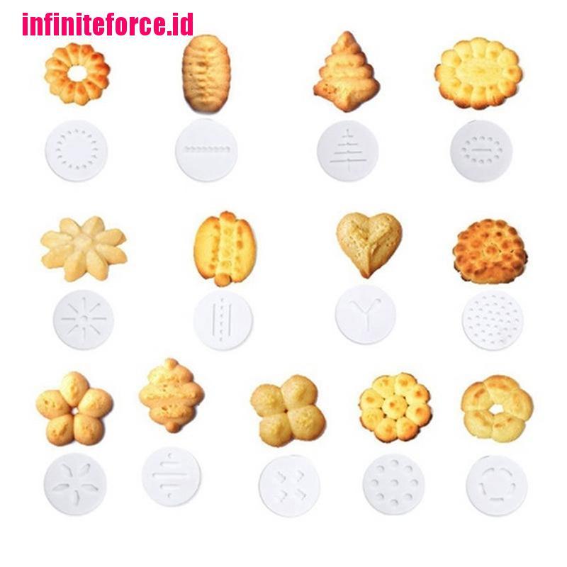 20pcs Cookie Press Making Gun Biscuits Cake Mold Set Cookie Press Make Machine