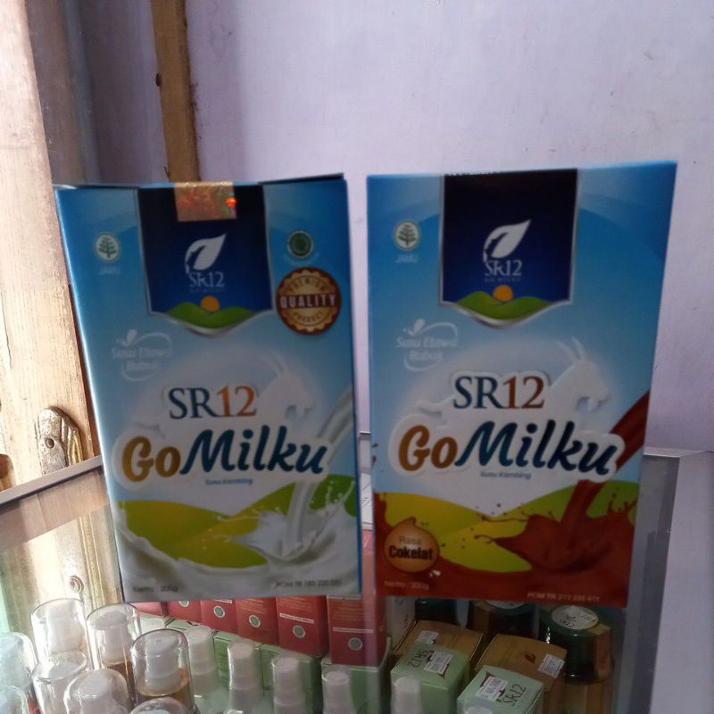 

GO MILKU SR 12 isi 200 gr (susu kambing ettawa)