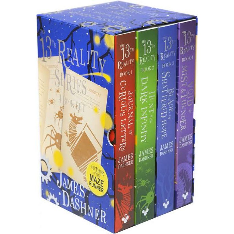 NEW - The 13th Reality Series 4 book set by James Dashner