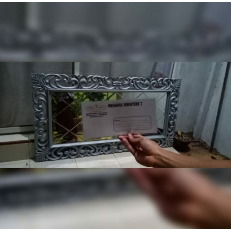 cermin hias kaca bevel. kaca cermin ukir jepara. cermin hias ukir jepara. cermin murah