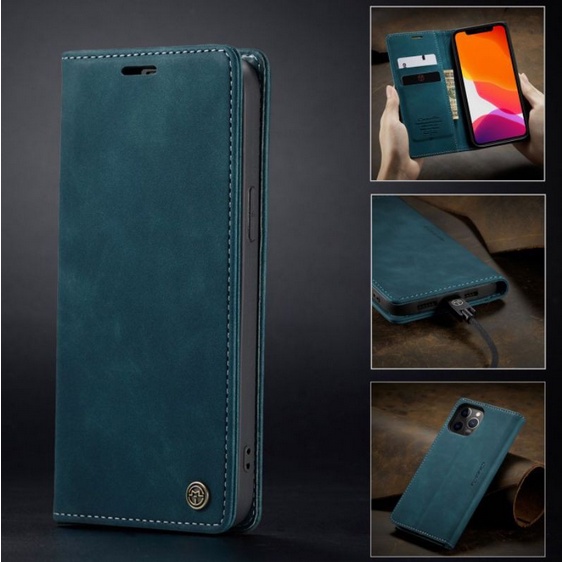 Flip Case CaseMe Iphone 12 Pro Max - 12 / 12 Pro - 12 Mini - Premium Flip Wallet Case Dompet Magneti