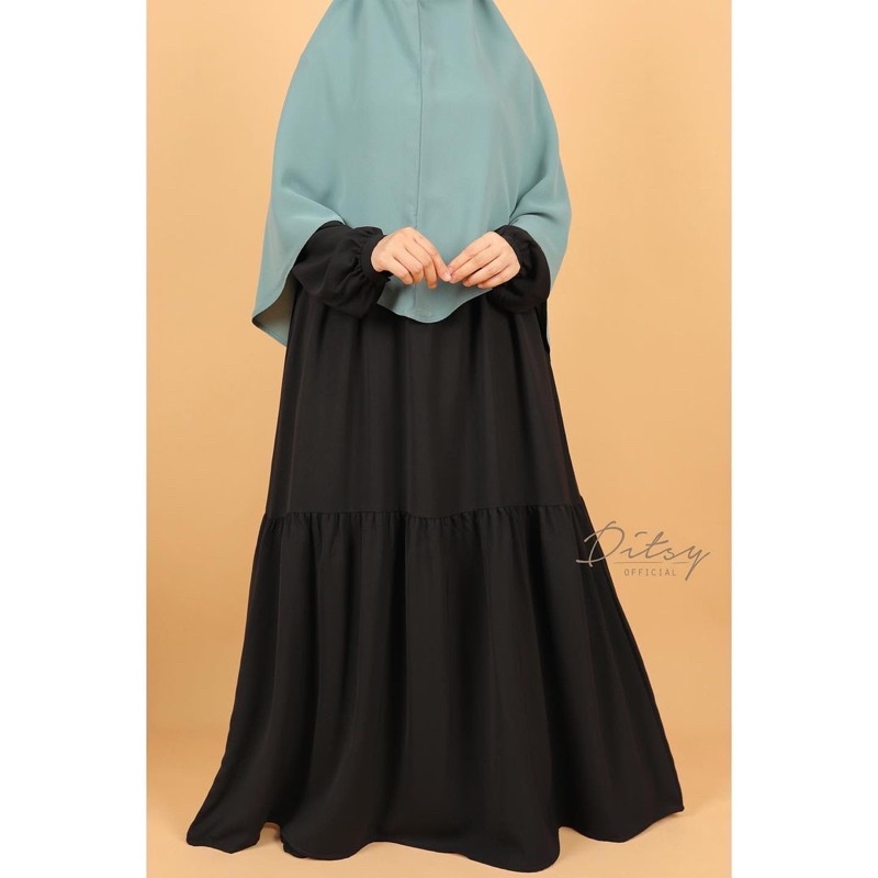 GAMIS DITSY LELIA MZ BLACK Februari 2022