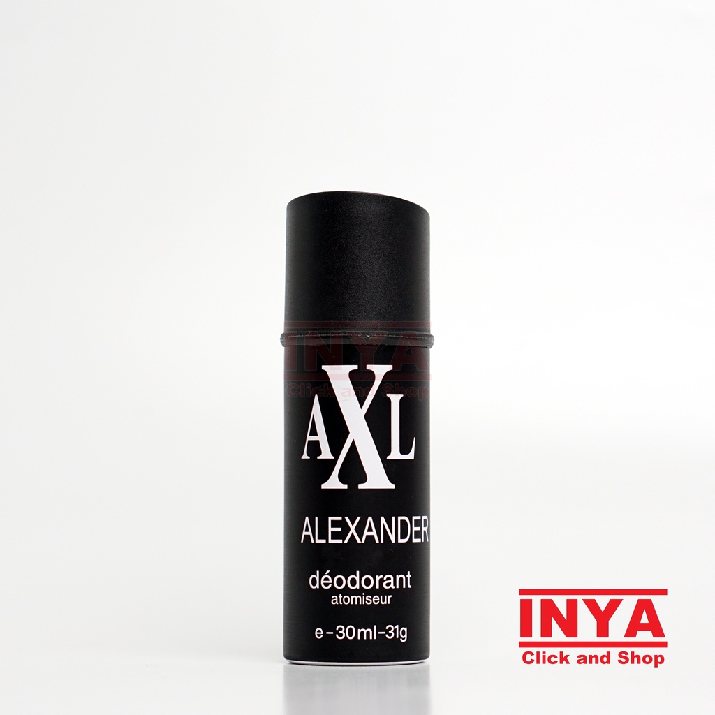 ALEXANDER AXL BLACK DEODORANT PARFUME SPRAY 30ml - HITAM