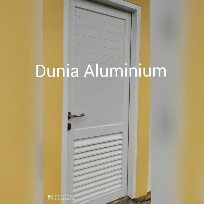 Pintu Kamar Mandi Aluminium + Jalusi