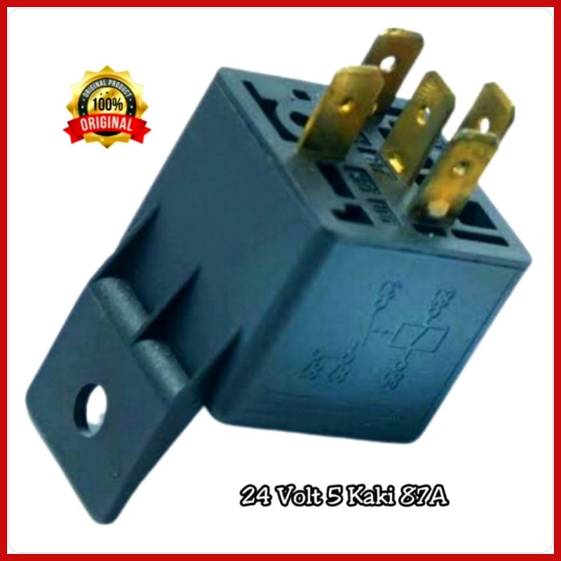 Relay Bosch 24 volt 20A 5K