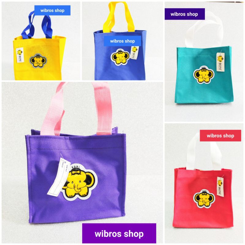

Tas kantong snack ulang tahun /Tas kantong souvenir/ goodie bag