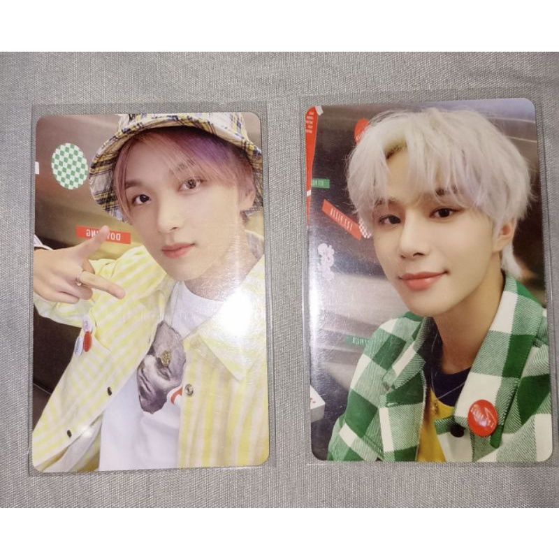 PHOTOCARD JUNGWOO HAECHAN PIZZA, SEASON GREETING NCT 127 2022