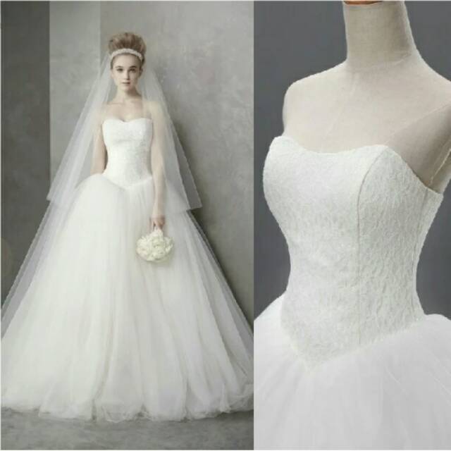 KOREAN STYLE SWEET WEDDING GOWN