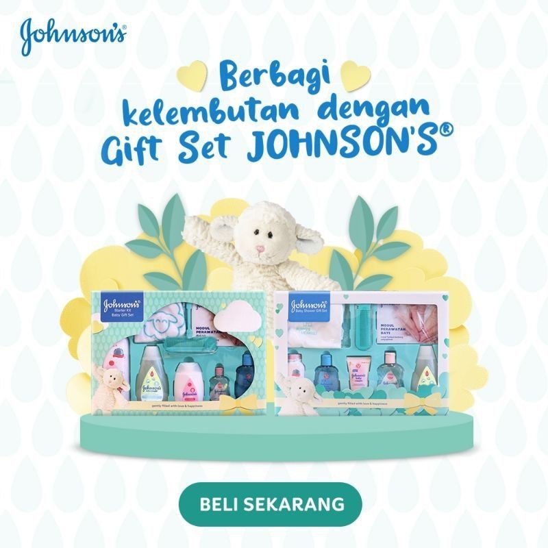 Johnsons Baby Gift Box  / Premium Gift Set / Kado Perawatan Bayi