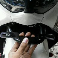 BESI BRAKET BRACKET TATAKAN DUDUKAN PLAT NOMER ALL NEW YAMAHA NMAX 2020 MODEL KUMIS ORIGINAL ASLI